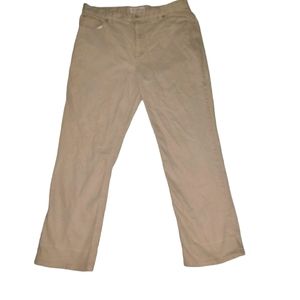 Beige corduroy pants
